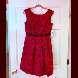 Eliza J Red Dress